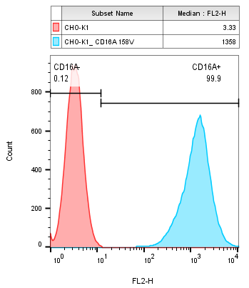CD16A 158V Stable Cell Line-CHO-K1-Human CD16A 158V Stable Cell Line-CHO-K1-Human